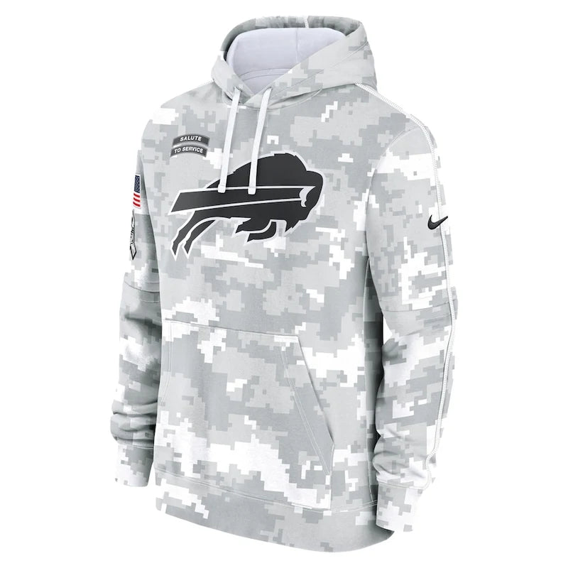 Buffalo Camo Flag Hoodie