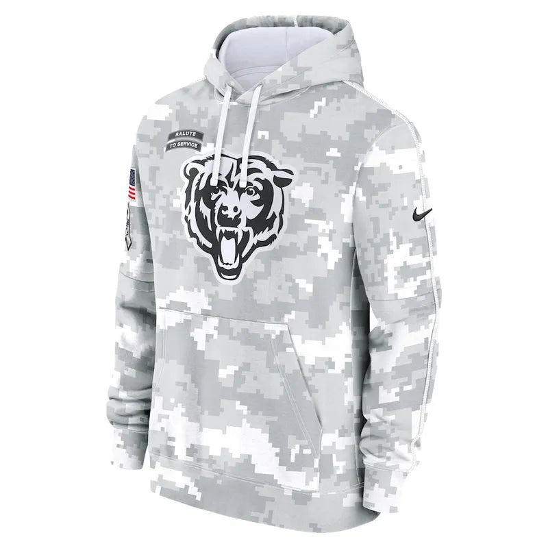 Arctic Camo Flag Hoodie