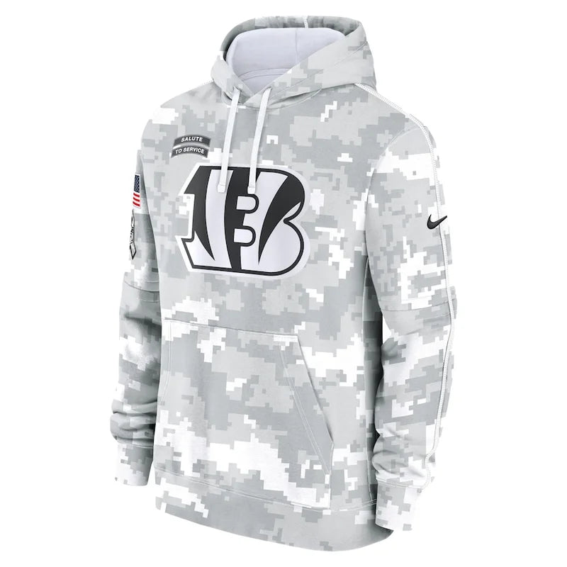 Cincinnati Camo Flag Hoodie