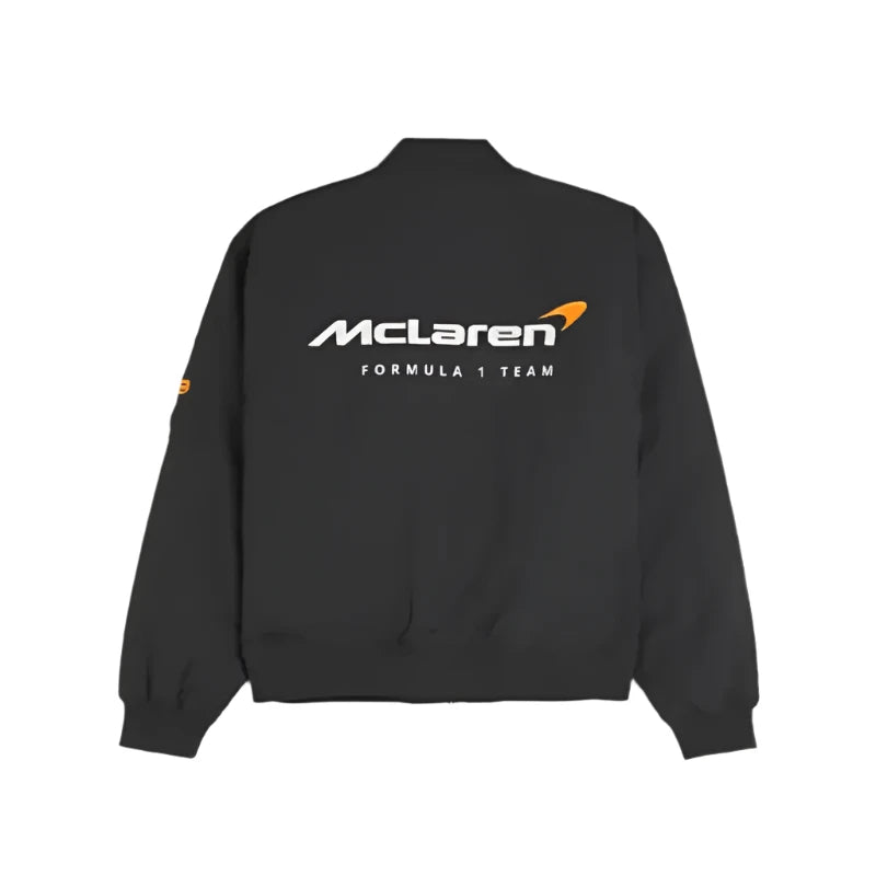 Hollister Mclaren Black Graphic Jacket