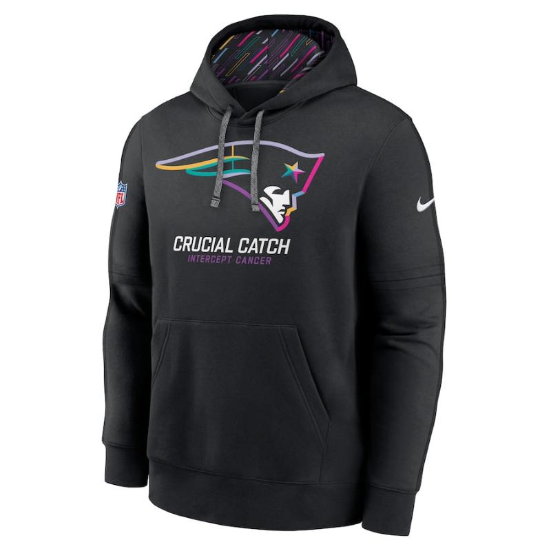 New England Patriots Black Hoodie