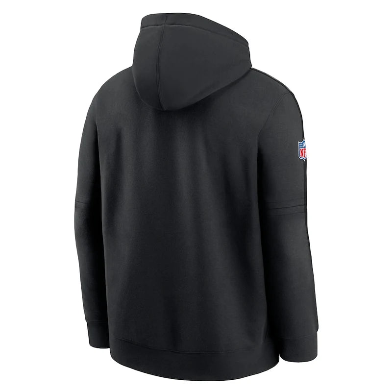 Crucial Catch Black Pullover Hoodie