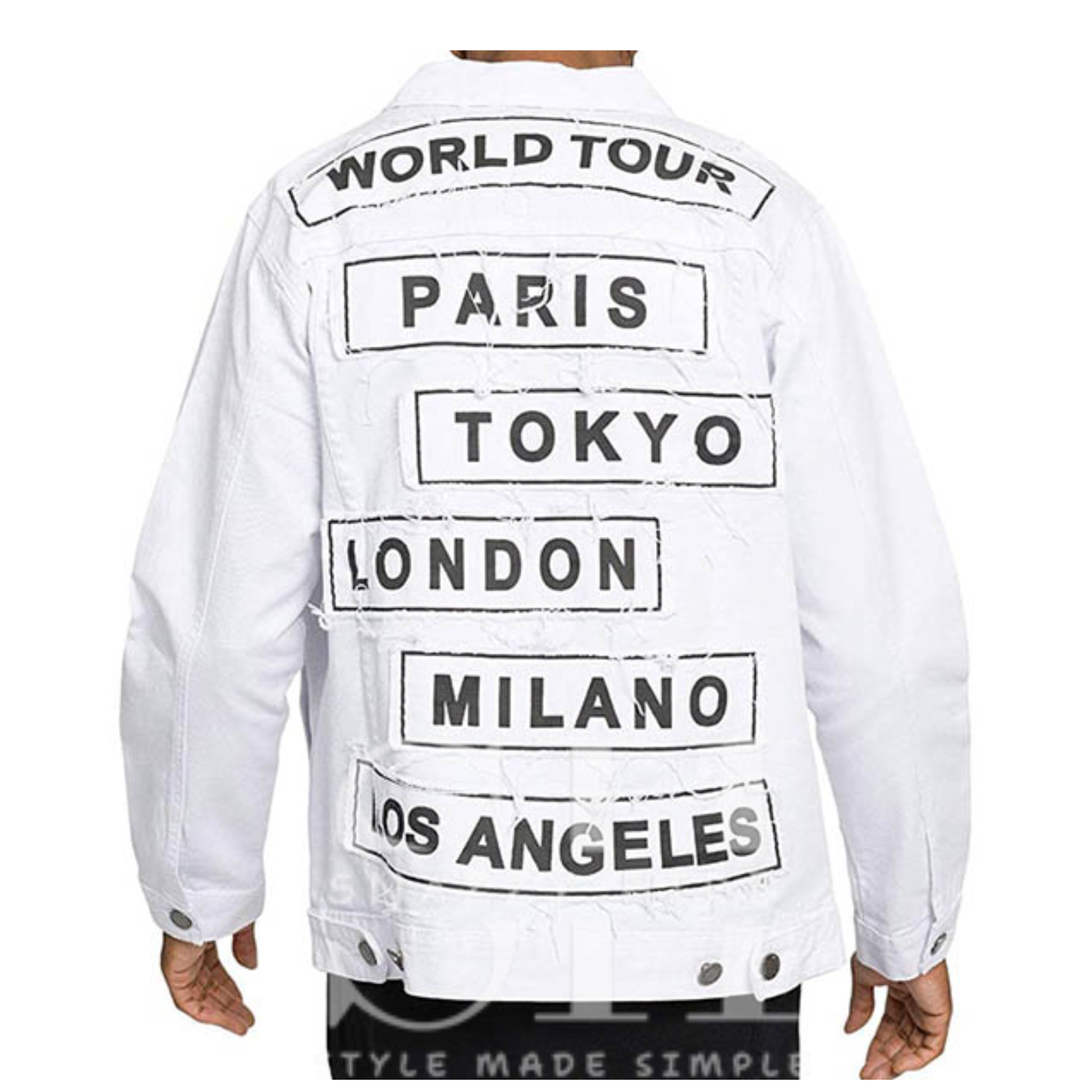 Men's World Tour Denim Jacket
