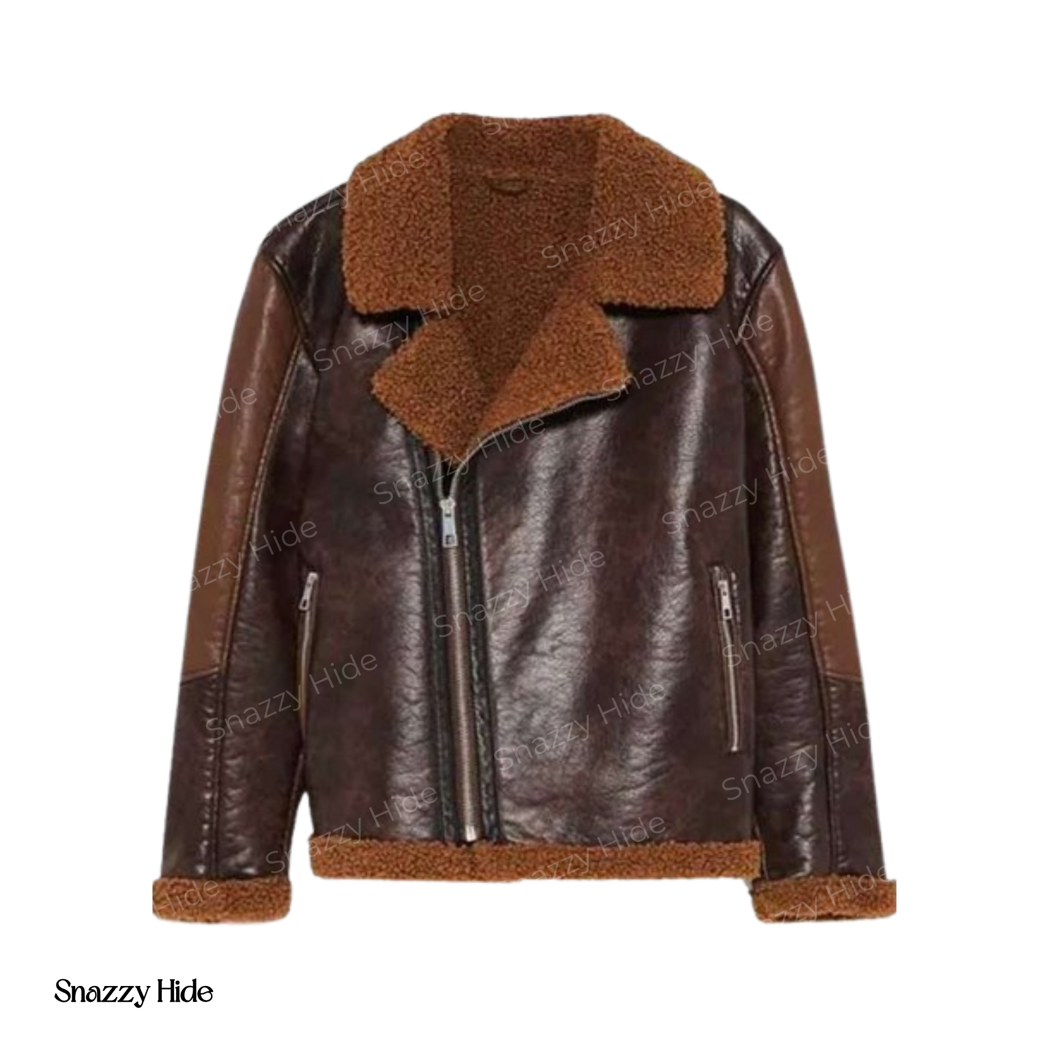 WWE Dean Ambrose Shearling Leather Jacket