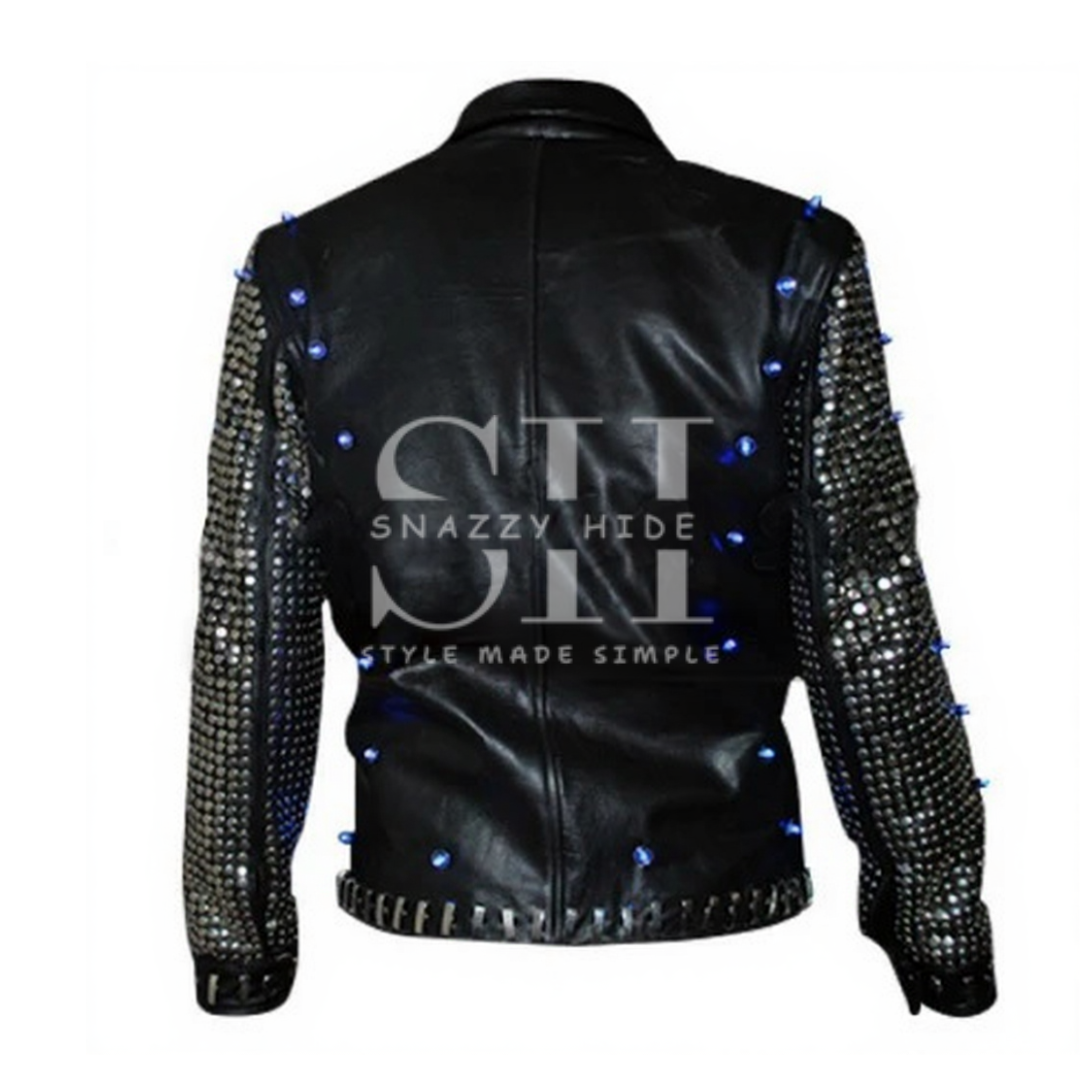 Chris Jericho Light Up WWE Leather Jacket