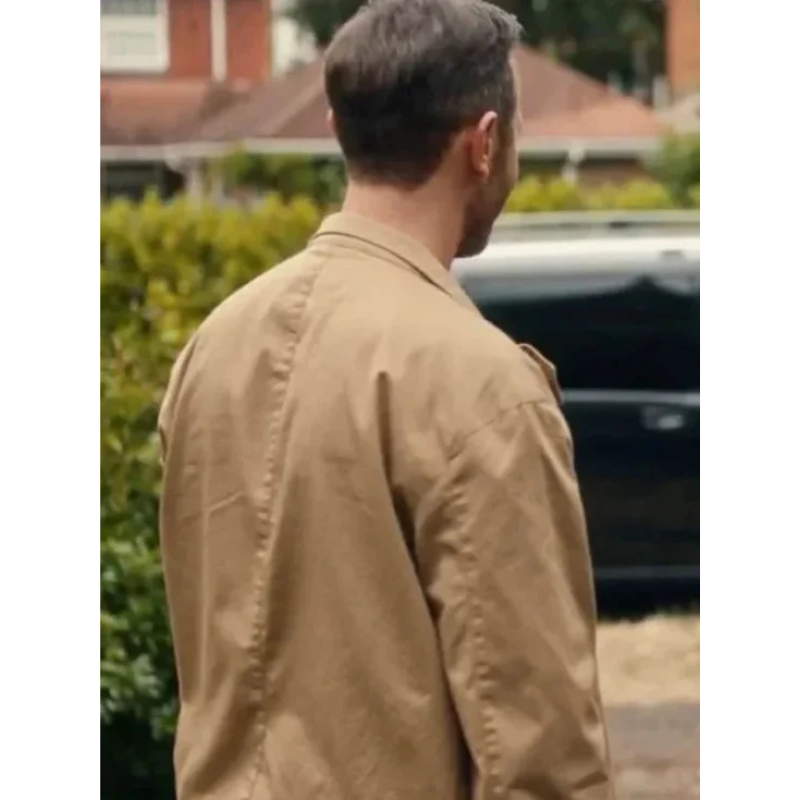 Geek Girl Richard Manners Brown Jacket