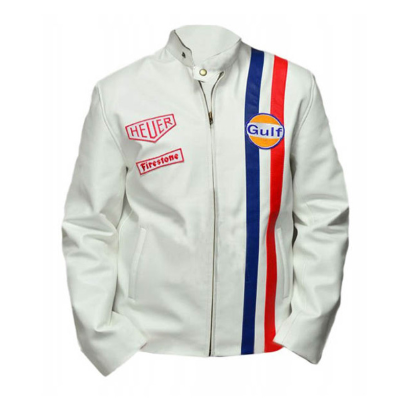 Steve McQueen White Le Mans Jacket