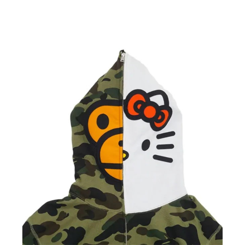 Snazzy Kitty Full Zip Hoodie