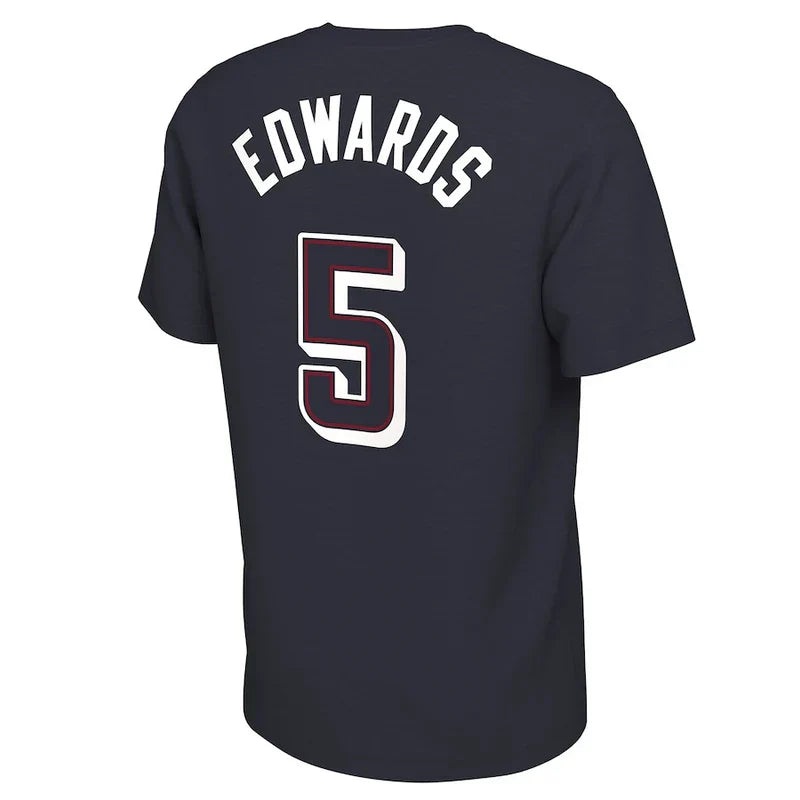 Name & Number Navy T-Shirt