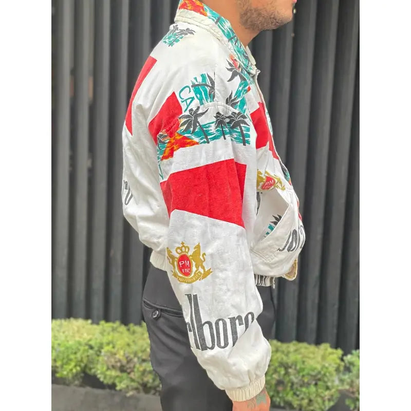 80s Cancun Marlboro Jacket For Unisex