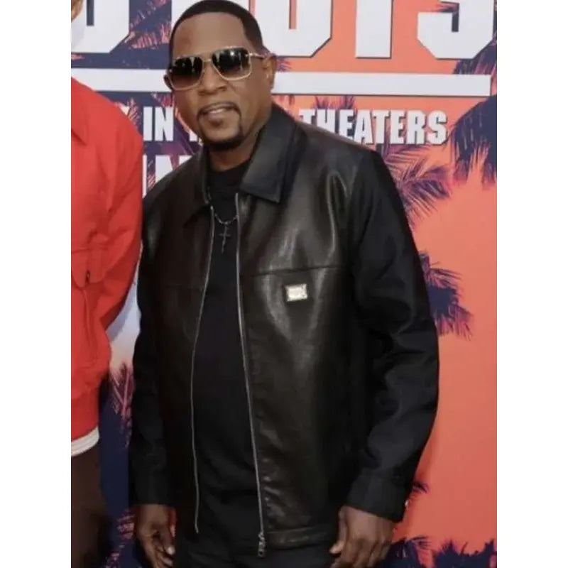 Bad Boys Ride or Die Martin Lawrence Black Leather Jacket