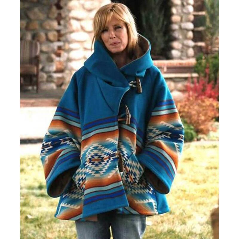 Yellowstone Beth Dutton Blue Coat