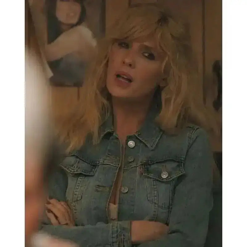 Beth Dutton Yellowstone S05 Blue Denim Jacket