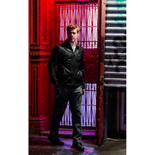 Snazzy Black Leather