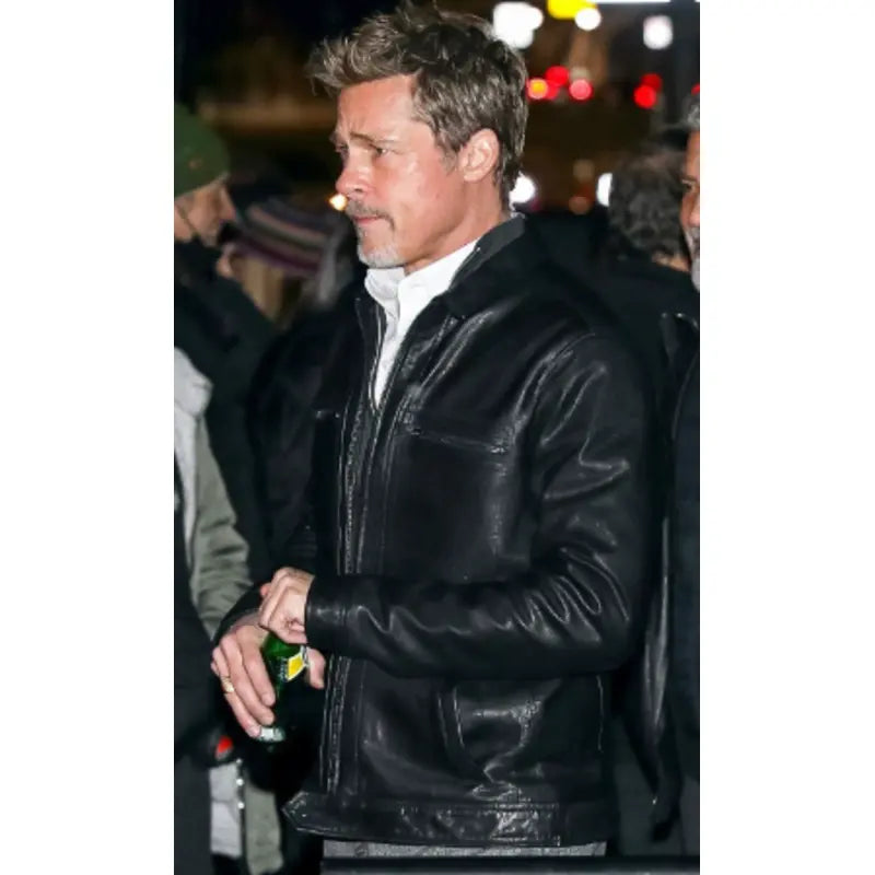 Snazzy Black Leather