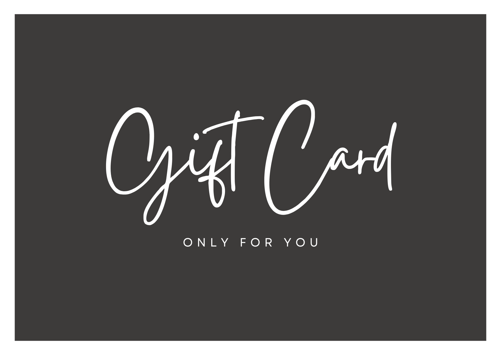 Snazzy hide gift card