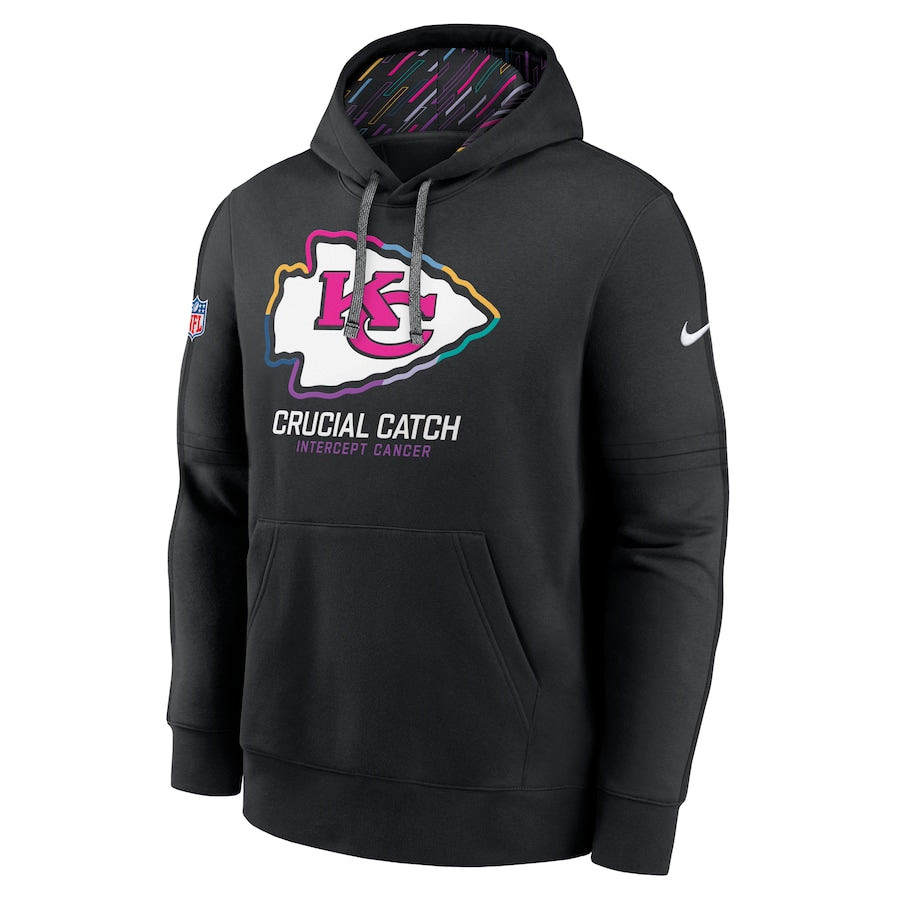 Kansas City Black Pullover Hoodie