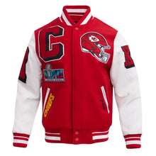 Men's Rib Wool Varsity Jacket