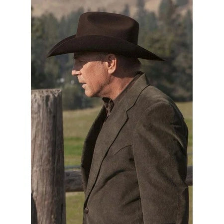 Yellowstone Kevin Costner Black Blazer