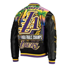 Los Angeles Lakers Remix Multicolor Varsity Jacket