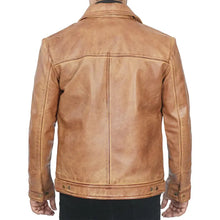 Casual Harrington Vintage Leather Jacket