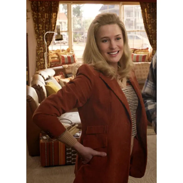 Here 2024 Robin Wright Wool Blazer