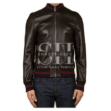 Not Afraid Eminem Black Leather Jacket