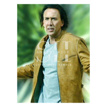 Nicholas Cage Next Movie Leather jacket