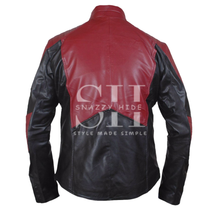 New Superman Cool Colors Black And Red Leather Jackets