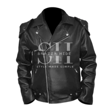 Rockatansky Mad Max Black Leather Jacket