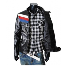 Rider Slim fit Mens Casual Black Jacket