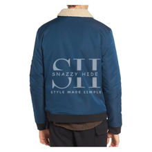 Rene Ramirez Blue Flight Jacket