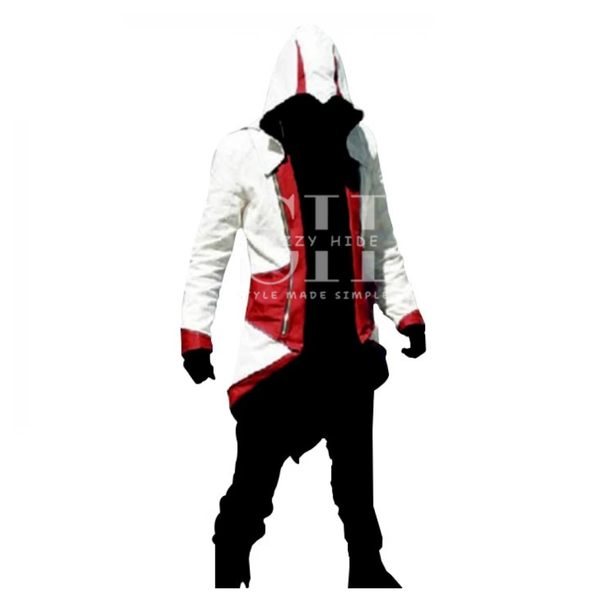 Red And White Ninja Assassin Creed Costume