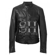 Quilted David Beckham Biker Jacket