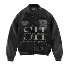 Pluto Bomber Leather Jacket