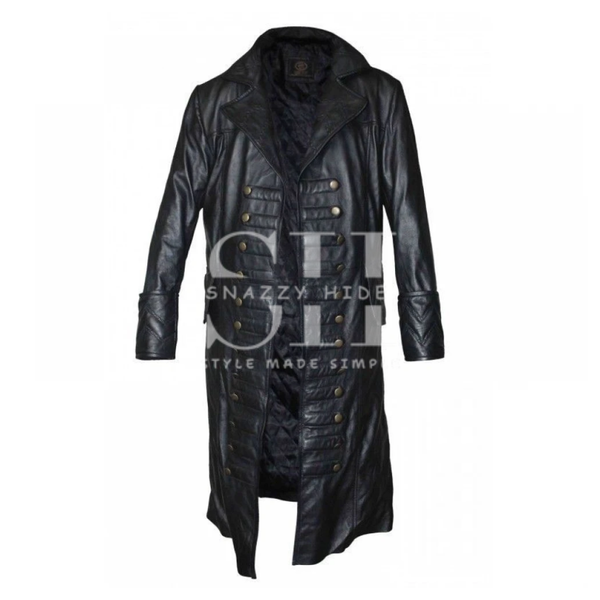 Once Upon A Time Captain Hook Leather Coat
