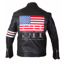 Easy Rider Captain America Motorcycle Leather Jacket