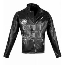 Cyberpunk 2077 Johnny Silverhand Black Leather Jacket