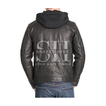 Men's Thinsulate Cycle Leather Jacket