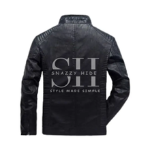 Men Motorcycle Leather Jacket