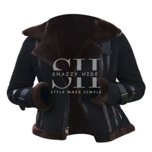 Men Meghan Flight Aviator Jacket