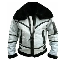 Men B3 Bomber Flight Aviator Jacket