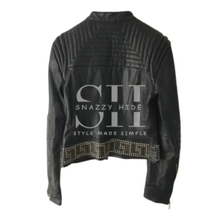 Juliana Ardenius Buying London S01 Black Leather Jacket