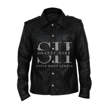 Joseph Morgan Vampire Diaries Black leather Jacket