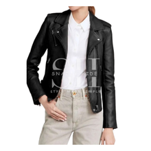 Elizabeth Tulloch Superman & Lois Black Leather Jacket