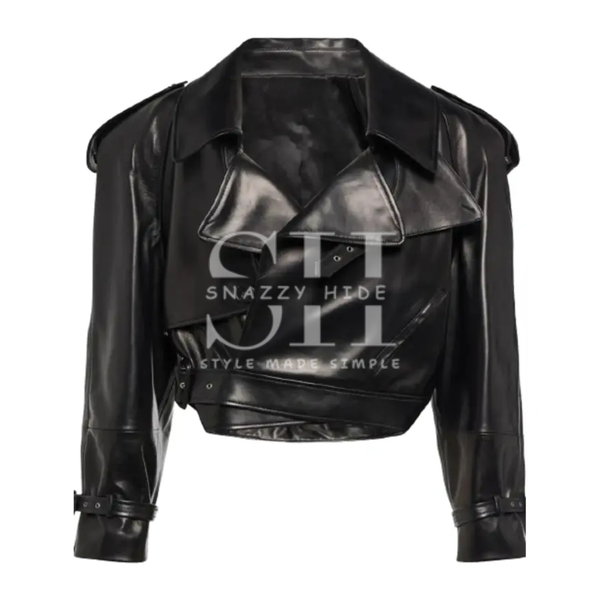 Corbyn Siobhan Black Leather Jacket