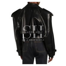 Corbyn Siobhan Black Leather Jacket