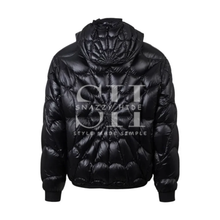 Spiderman X Moncler Down Black Puffer Jacket
