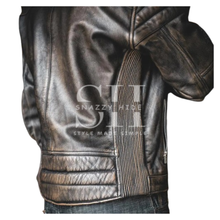Men’s Leather Biker Rocker Jacket