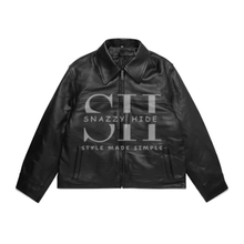 Mutimer Black Leather Jacket